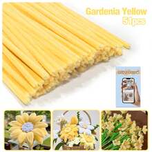 51 件/套超值装 DIY 管道清洁器散装带教程视频，适合花朵，60 种颜色加密雪尼尔茎，适合返校季节，30 厘米彩色管道清洁器工艺用品彩色雪尼尔茎，管道清洁器毛绒金属丝茎有线扭棒发带，价格实惠，质量好，漂亮，非常适合商务 Ganda Ng Kulay 质量好，颜色不一样 - 彩色 - 查看 26