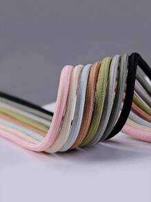 1 Pair Multi-Size Multi-Purpose Round Shoelaces, Suitable For Boots, Basketball Shoes, Thick Sole Sneakers, Practical Shoelaces For Outdoor Use, Easy To Carry