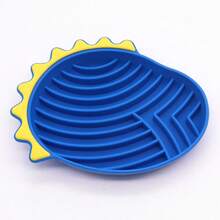 硅胶宠物慢食碗带吸盘，防溢防呛狗碗，舔垫狗食碗 - 彩色 - 查看 9