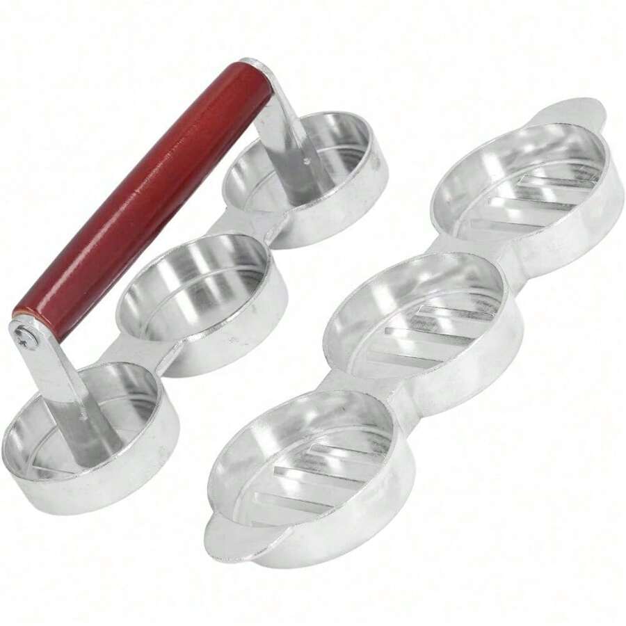 Portable Burger Patty Maker – Ideal Picnic & BBQ Tool For Crafting Uniform Home-Style Burgers