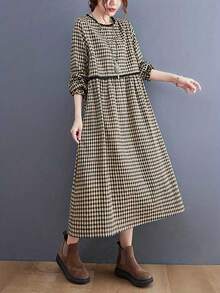 Women Long Dresses - đen - Xem 4
