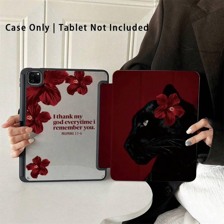 智能保护套兼容 iPad Air 6、Air 5、4，并兼容 iPad 10（10.9 英寸）- 兼容 Apple iPad Pro 2024、A16 2025，非常适合忙碌的会议、旅行冒险和舒适的家庭放松 - 彩色 - 查看 1