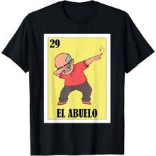 Funny Mexican Design For Grandpa - El Abuelo T-Shirt (2) - màu đen - Xem 1
