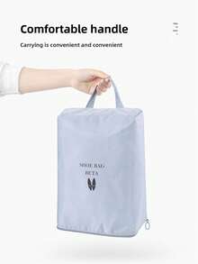 Bộ 1 túi đựng giày màu hồng, xám, xanh dương, trắng, túi đựng giày thể thao, du lịch, túi đựng giày chống ẩm, chống ố vàng cho ký túc xá sinh viên, túi đựng giày du lịch có dây rút, túi đựng giày chống bụi, đồ dùng cần thiết cho cả nam và nữ, đồ dùng cần thiết cho du lịch trên tàu biển, đồ dùng cần thiết cho kỳ nghỉ. - Nhiều màu - Xem 8