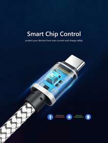 20W Micro USB 数据线 [1/2 条装/3.3/6.6/9.9 英尺]，快充线，安卓充电线，长款安卓手机充电线，兼容三星 Galaxy S7 S6 Edge J7 S5 Note 5 4 G4 K40 K20 MP3 诺基亚快速数据线 - 白色 - 查看 5