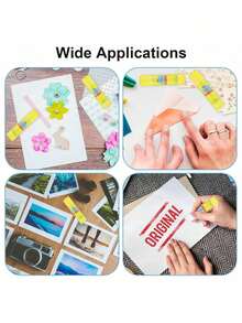 1 pieza Pegamento sólido de PVA con diseño de dibujos animados para oficina y estudiantes, manualidades DIY, papelería, pegamento para el hogar y la oficina para manualidades DIY, arte, papel, tarjetas, fotografía, útiles escolares, color y estilo aleatorios