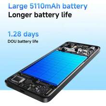 Xiaomi Redmi Note14 智能手机，搭载联发科天玑 7025-Ultra 处理器、5110mAh 高容量电池，性能持久，6.67 英寸大显示屏，超大音量，仅支持英语和中文 - 子夜黑 - 查看 9