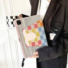 360° 旋转折叠保护套，轻松保护您的 iPad：智能保护套兼容 iPad Air 6、Air 5、4，并兼容 iPad 10（10.9 英寸） - 兼容 Apple iPad Pro 2024、Air M3/A16 2025 - 非常适合忙碌的会议、旅行冒险和舒适的家庭放松 - 彩色 - 查看 3