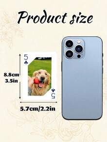 Personalized Playing Cards, Custom Playing Cards, Card Games, Christmas Gifts, Dog Photos Gift, Pet Memorial Gift - Multicolor - View 8