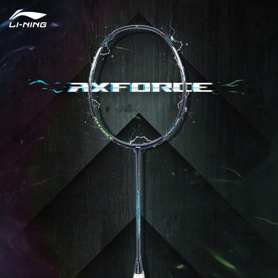 LI-NING AXFORCE CANNON PRO (4U) Series Badminton Racquet – Offensive-Oriented Advanced Single Racquet, High-Composite Density Shock-Absorbing System, High-Rigidity Carbon Fiber, Weight 80-85 Grams, Models AYPU081 & AYPU083