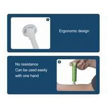 Outdoor Survival Rescue Emergency Tool, Bite Sucker Promote Healing Vacuum Negative Pressure Bite Extractor Tool, for Outdoor Backpacking - Verde - Ver 9