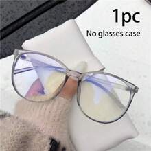 1/2 Stücke Unisex Stud Brille mit klaren Gläsern für Computer, Lesen, Gaming, TV, Smartphones, Augenschutz, klare Linsen Brillen Accessoires für Frauen