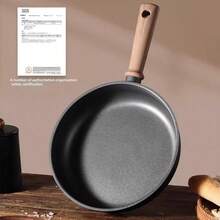 1套高品质黑色家用炊具套装，不粘锅，全套煎锅、汤锅、平底锅，适用于电磁炉，兼容所有炉灶 - 彩色 - 查看 9