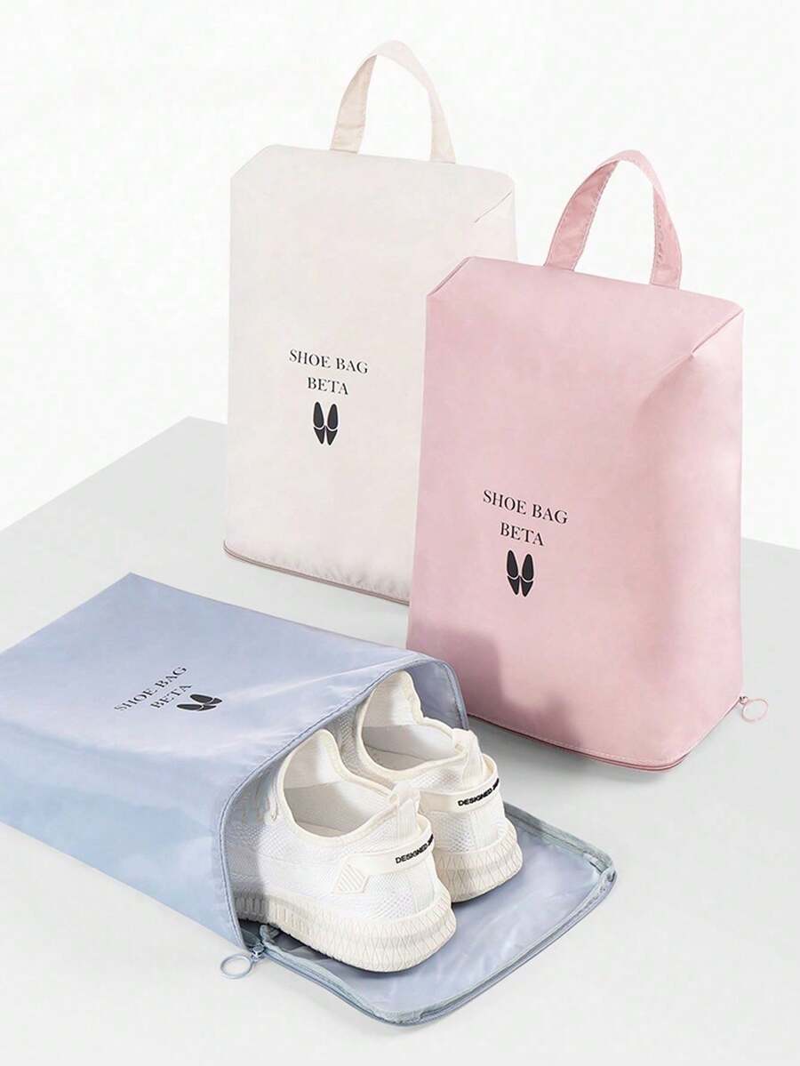 Bộ 1 túi đựng giày màu hồng, xám, xanh dương, trắng, túi đựng giày thể thao, du lịch, túi đựng giày chống ẩm, chống ố vàng cho ký túc xá sinh viên, túi đựng giày du lịch có dây rút, túi đựng giày chống bụi, đồ dùng cần thiết cho cả nam và nữ, đồ dùng cần thiết cho du lịch trên tàu biển, đồ dùng cần thiết cho kỳ nghỉ.