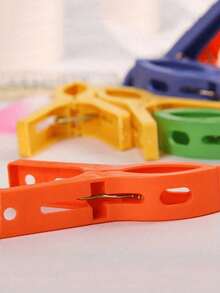 8/16 Pcs/Set Beach Chair Towel Clips, Clothespins, Large Plastic Clothespins For Socks And Clothes, Windproof Clothes Hanger Clips, Beach Towel Clothespins, Clothespins To Keep Your Towel From Blowing, Essential For Beach Vacations