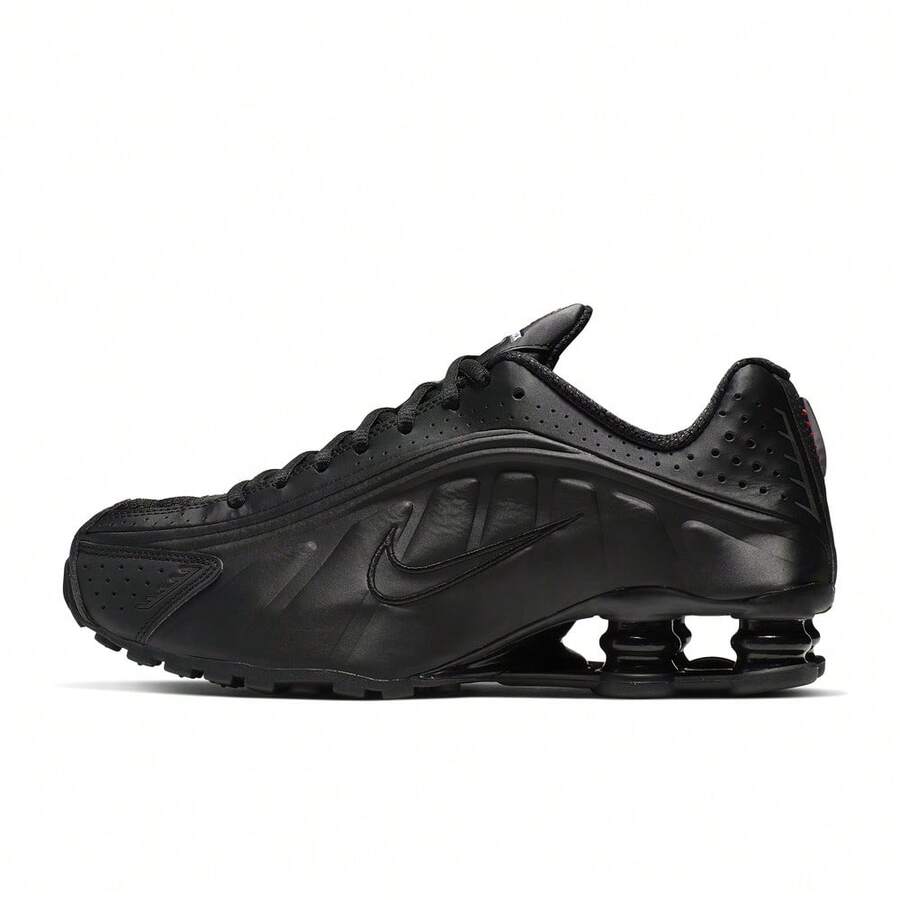 女款 NIKE SHOX R4 休闲运动鞋，低帮 AR3565-004 - 黑色 - 查看 1