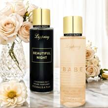 Ligspring [250ml Four Fragrance Family Fragrance Spray] Cherry Blossom/Rose/Peach/Vanilla | Non-Alcoholic Natural Formula | Durable And Fresh Clothing And Air Dual Use | Sweet Gift Giving And