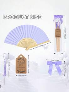 50/25/5 piezas/Set, Abanico plegable de madera rosa con bolsa de regalo y tarjeta de agradecimiento, tarjetas de agradecimiento, abanico plegable de bambú para novia, decoraciones para fiestas solteras, bodas y despedidas de soltera, regalos para damas de honor y decoraciones de boda, regalos de boda perfectos, decoración de boda, muy adecuado para fiestas y eventos, accesorios de verano perfectos, abanico plegable para mujeres