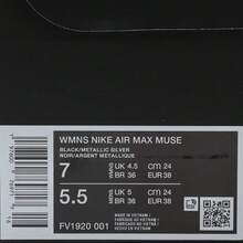 Giày thể thao thường ngày WMNS NIKE AIR MAX MUSE dành cho nữ, cổ thấp FV1920-001 - Bạc - Xem 7