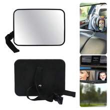 NetHong Baby Car Mirror For Back Seat Adjustable Detachable Wide View Child Rearview Mirror - Black - View 3