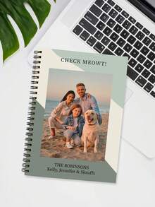 Personalised A5 Notebook | Custom Photo & Text | Bound Book | Premium Materials Matte Finish.Personalized Photo Notebook, Custom Name Journal, Hardcover Notebook, Unique Gift, Custom Photo & Text,New Year Gifts