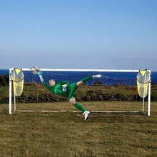 2pcs Football Net Soccer Top Bins Soccer Target Goal For Kicking Accuracy Training - Yellow - View 6