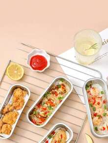 5/10/20/30个装可重复使用的甜点盒、水果盒、带盖零食盒、烘焙午餐盒。生日派对适用。生日蛋糕盒，例如烘焙蛋糕、甜甜圈、纸杯蛋糕等。 - 彩色 - 查看 6