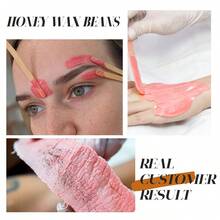 1Pc 150g SMOOTH ULTRA SENSITIVE ZINC OXIDE WAX Semoves Short-Stubborn Hair Mild And Non Irritating Hair Removal Lazy People Can Also Easily Get Started - 黃色 - 查看 9