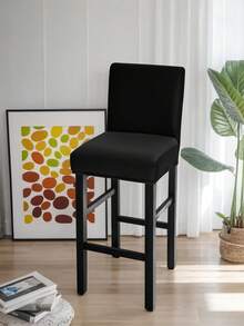 1 cái/2 cái/4 cái/6 cái/30 cái Vỏ bọc ghế bằng lụa sữa kaki chống thấm nước, Thiết kế tối giản cổ điển, Vỏ bọc chống bụi co giãn cho ghế khách sạn, nhà hàng, phòng khách, Có sẵn màu đen, xám nhạt, xám sao băng - Nhiều màu - Xem 4