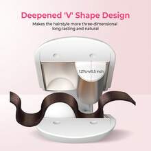 2 Unidades Ferro de Ondular com Íons Negativos - Design Anti-Queimadura, Ondulação Rápida em 10 Minutos, Uso Seco/Úmido, Ondas Grandes Fáceis, Aquecimento Rápido de Alta Potência, Ferramenta de Penteado Conveniente para Mulheres, Voltagem Dupla para Uso Global - Ótimo para Formatura, Aniversário, Feriado, Viagem