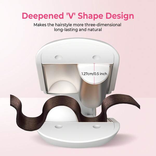 ATOPSKINS 2-Pack Negative Ion Curling Iron - Anti-Scald Design, 10-Minute Quick Curling, Dry/Wet Use, Easy Big Waves, Fast Heating High Power Curling, Convenient Hair Styling Tool For Women, Dual Voltage For Global Use - Great For Graduation, Birthday, Holiday, Travel