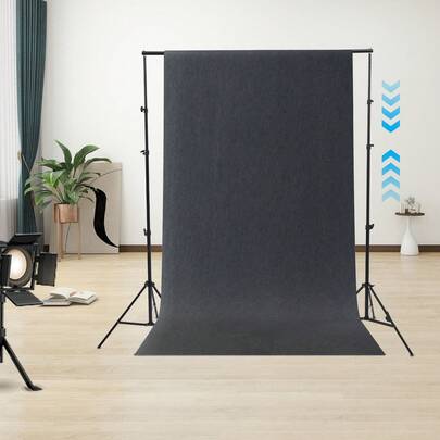 CNCEST Freestanding Backdrop Stand, Photo Studio Background Stand, Length & Height Adjustable Backdrop Stand For Parties, Events Decoration, Wedding, Photography