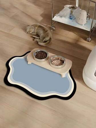 1 st halkfri husdjursmatta, lämplig för katter och hundar - snabbtorkande, absorberande, personlig med husdjurets namn, golvmatta i nordisk stil, designad för inomhusbruk, golvmatta, design med husdjurstema, husdjursmatta.