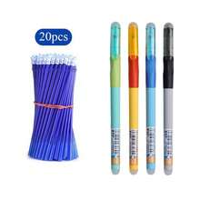 1 Bộ bút bi xóa được màu xanh Unisex + ruột bút, Bộ quà tặng giá cả phải chăng cho ngày tựu trường, Phù hợp cho học sinh nam/nữ, Viết, Ghi chú, Đánh dấu, Vẽ, Văn phòng phẩm, Đồ dùng học tập - Màu xanh lam - Xem 12
