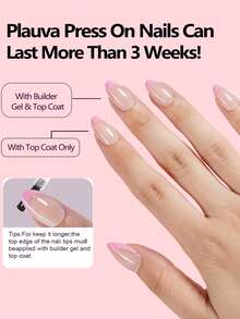 Conjunto de 150 unhas postiças curtas amendoadas - 5 sistemas de cores diferentes e modernos, unhas postiças francesas foscas, unhas postiças de gel macio, 15 tamanhos fáceis de fazer, adequado para meninas e mulheres como decoração de unhas de salão, pode ser usado como presente de verão para mulheres, unhas postiças de pressão, suprimentos para unhas - Multicolorido - Ver 4