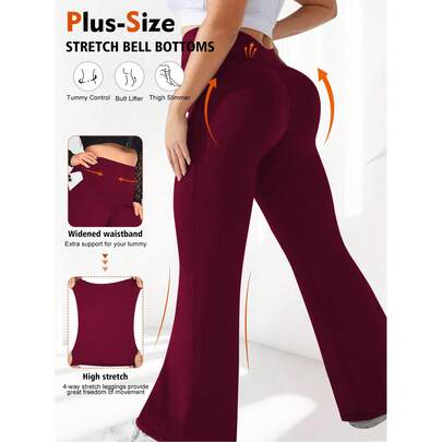 Plus High Waisted F…