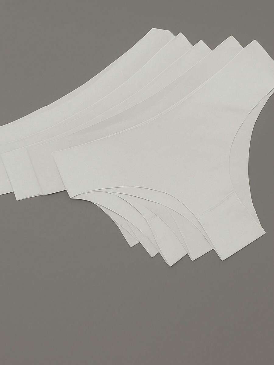 Charme Dela's Kit 5 Laser Panties Seamless Thong Invisible Comfort - trắng - Xem 1