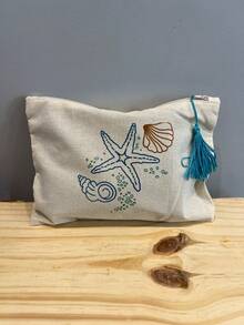 Necessaire mar - Bege - Visão 2