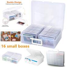 NetHong XL Jumbo Photo Storage Box 1600 4x6 Picture Album Organizer Container Craft Case - White (16 Small Boxes) - View 10