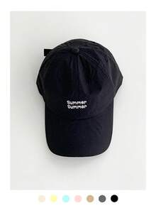 Embroidered Soft Top Candy Color Fashionable Letter Baseball Cap, Women's Breathable Lightweight Sun Hat For Spring/Summer Outdoor, Travel, Sports,Beach,Vacation - Letter Quick Dry Baseball Cap - View 13