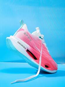 L.S.W.P Herrskor med bekväma vardagskläder, halkfria och slitstarka sulor - Lämpliga för löpning, jogging, tennis och gym - Bekväma vardagsskor, lämpliga för alla årstider - Rosa - Visa 8