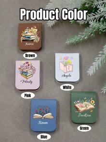 个性化磁性书签，定制姓名皮革书签，阅读专用定制书签，男士定制书签，书籍配件，教师书签，生日礼物，送给爱书人士的理想礼物，婚礼，周年纪念，父亲节，商务，伴娘，朋友，圣诞礼物，永恒的爱 - 風格A - 查看 3