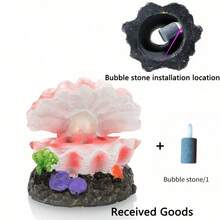 1PC Fish Tank Landscaping Simulation Volcano Aquarium Accessories Rockery Aerator For Aquarium Pump Bubble Stone Oxygen - Multicolor - View 5