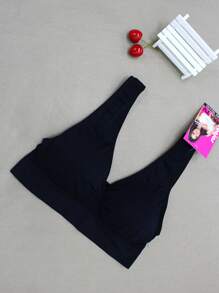 2 pezzi Reggiseni sportivi da palestra e yoga, senza cuciture, con raccolta, reggiseno da allenamento, schiena scoperta, top estivi da allenamento senza imbottitura, sottili, abbigliamento attivo di colore unito, traspiranti, senza anelli in acciaio, adatti per attività come corsa, yoga, pilates, ciclismo