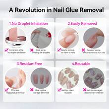 BORN PRETTY 80ML Press-On Nail Debonder 5S Quick Remover Sztuczne tipsy Debonder Usuwanie kleju Szybciej Rozpuszczalny Płyn do Manicure