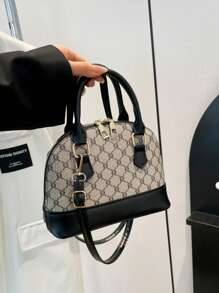 Fashionable New Retro Shell Handbag, Street Chic Shoulder Bag, Simple Ladies Shell Bag , Y2k - Multicolor - View 8