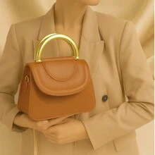 Elegant Julia Women's Bag With 2 Handles - 駝色 - 查看 2