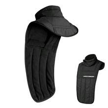 1 szt. Czarny, śnieżny, motocyklowy, ciepły kołnierz chroniący przed zimnem, chroniący szyję i klatkę piersiową, wiatroszczelny kołnierz, chroniący szyję do uprawiania sportów na świeżym powietrzu, narciarstwa, sprzętu motocyklowego