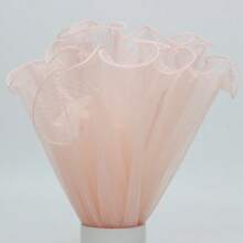 2pcs Crinkle Pearl Floral Wrapping Paper, Crinkle Pearl Organza Flower Packaging Paper, DIY Floral Mesh Crinkle Wave Paper, Suitable For Wedding Anniversary Birthday Flower Shop Supplies, Holiday Party Decorations, Graduation Gift Wrapping Paper