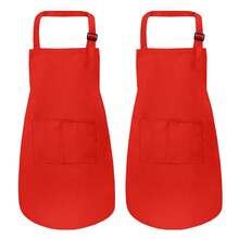 一件可调节成人围裙，带口袋，可机洗，适合厨师、园丁、面包师、花艺师、画家、咖啡师等，可用作工作服或厨房用品。 - 彩色 - 查看 33